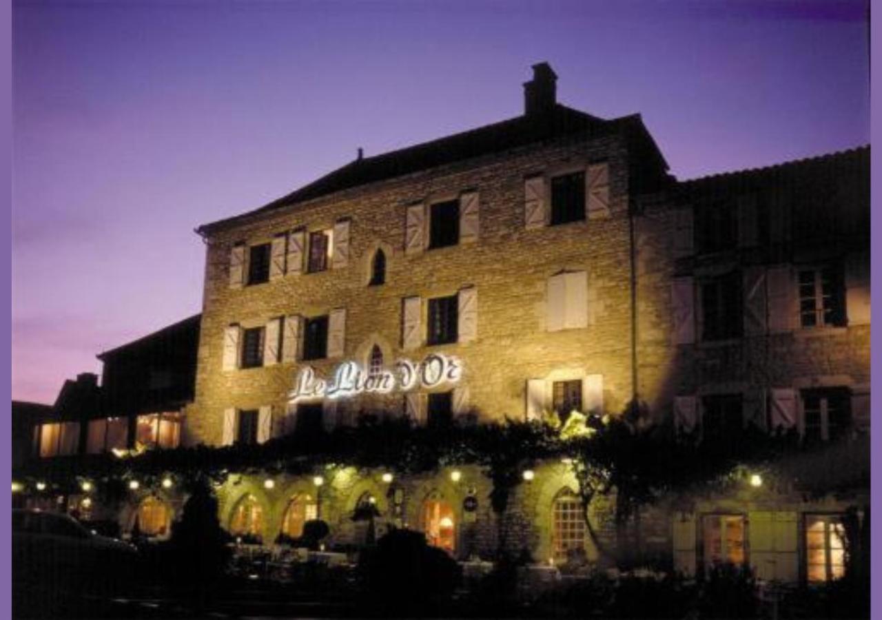 Logis Hotels - Hotel Et Restaurant Le Lion D'Or Gramat Exterior foto